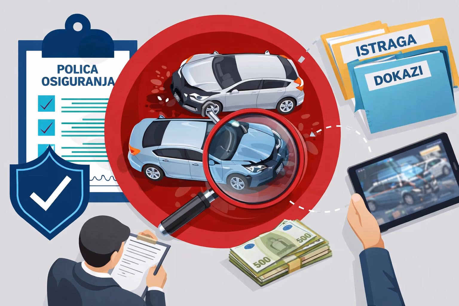 Istrage prijevara u osiguranju i analiza šteta